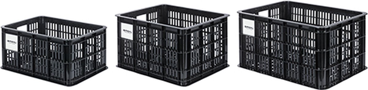 Basil Fietskrat Mik L - Groot - 40 Liter - Zwart