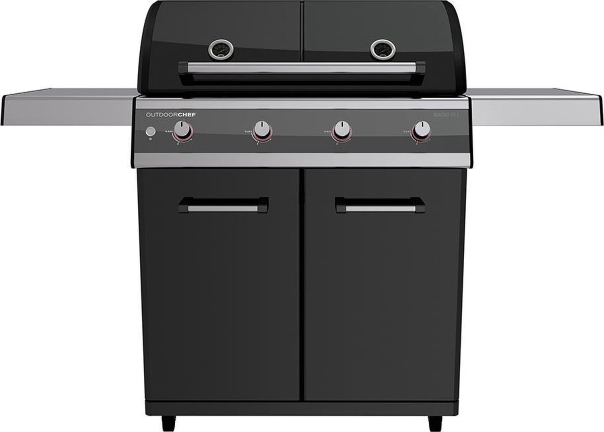 Outdoorchef Barbecue Gas Dualchef 415 G Zonder Zijbrander 30 Mbar - Zwart