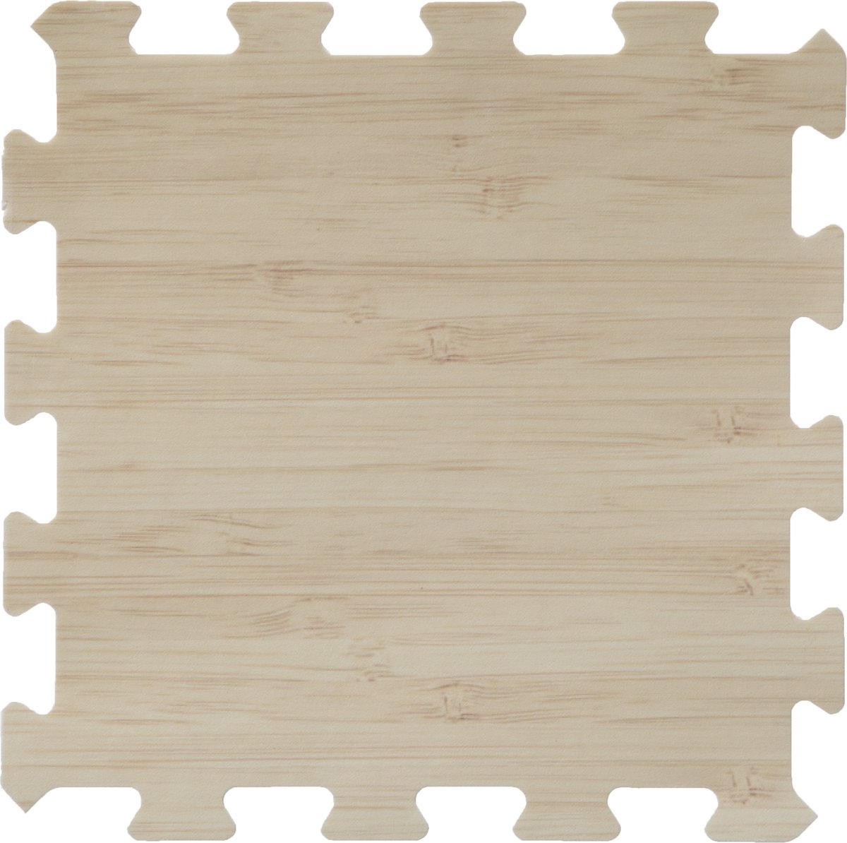 16x Stuks Foam Puzzelmat Zwembadtegels/fitnesstegels Hout 50 X 50 Cm - Speelkleden - Bruin