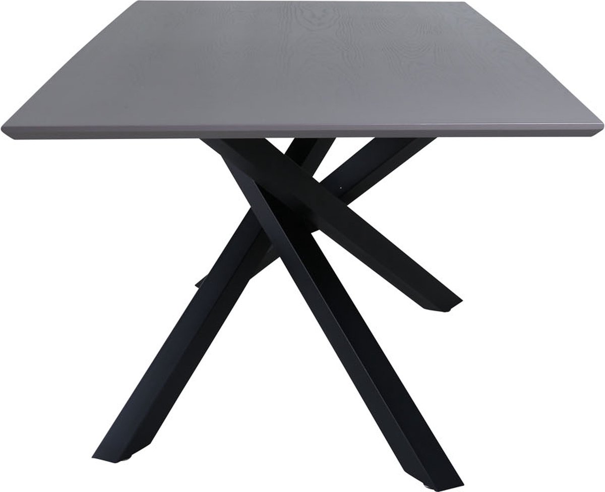 Pippi Eetkamertafel 90x190cm Grijs.