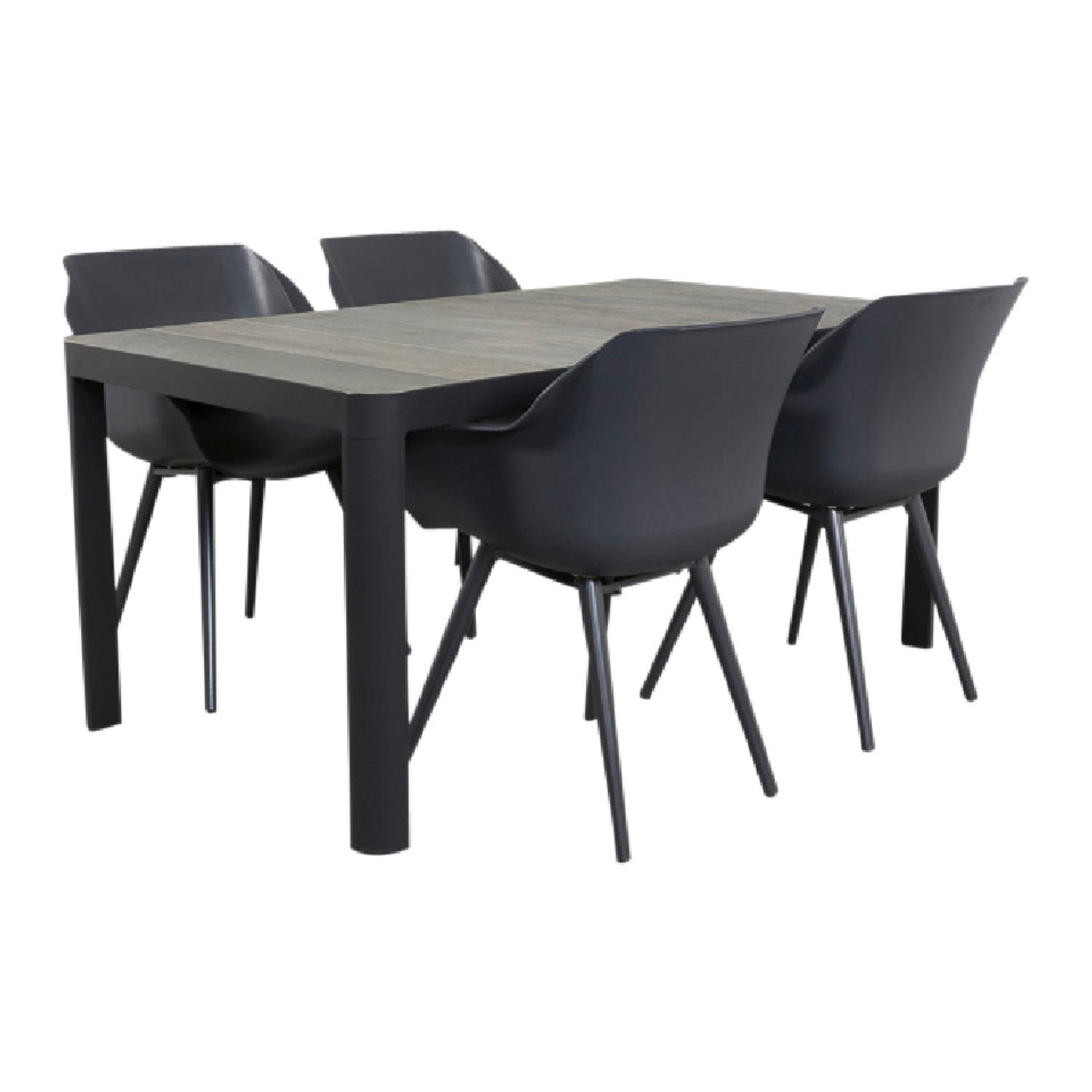 Hartman Sophie Studio/queens 160 Cm. Tuinset - 5-delig - Grijs