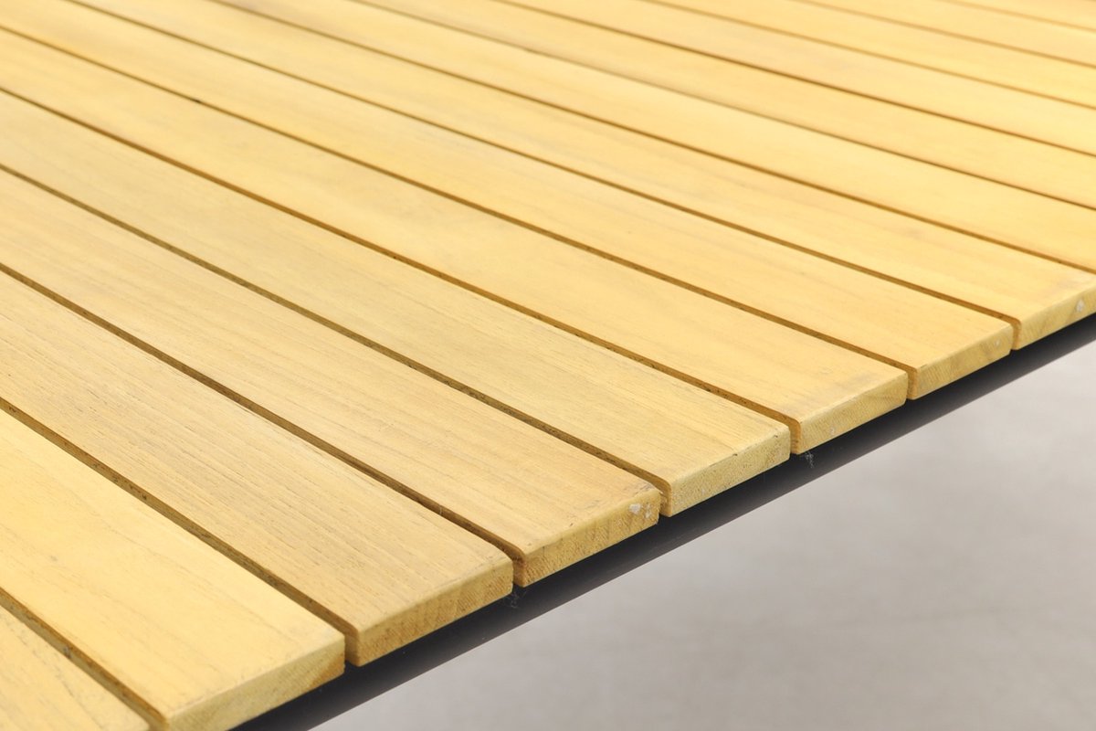 Hartman Sophie Studio Black/bella 220x95 Cm. - 7-delige Tuinset - Zwart