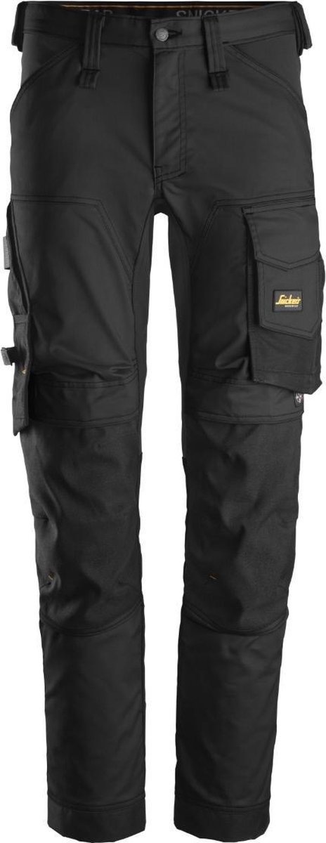 Snickers 6241 AllroundWork Stretch Werkbroek met Holsterzakken - Zwart - Maat 046