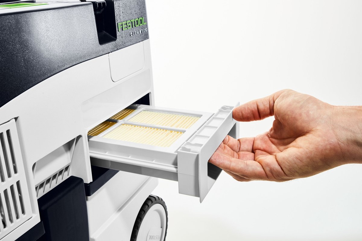 Festool CLEANTEC CT 15 E Stofzuiger - Nat/Droog -1200W - 15L