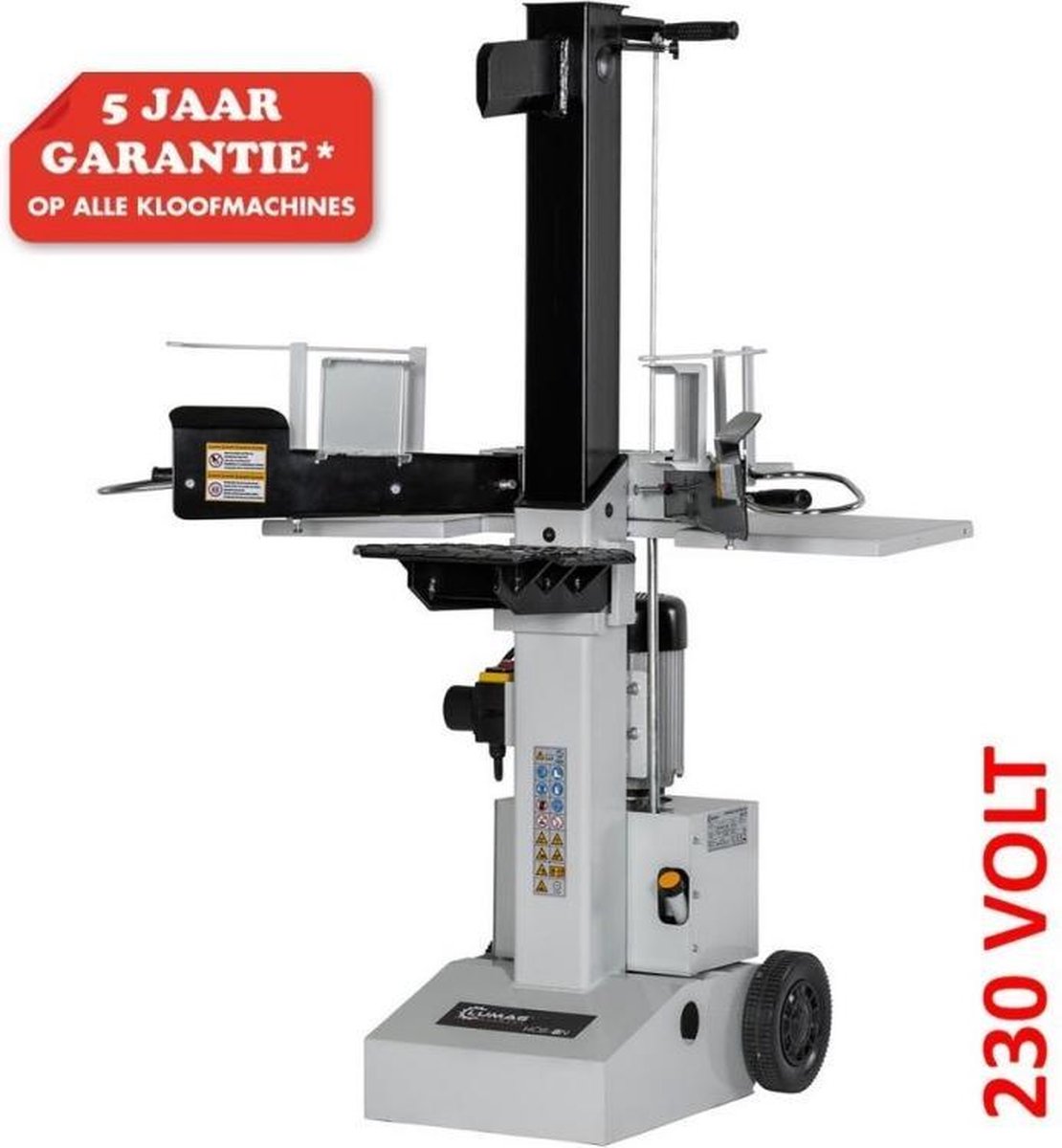 Lumag HOS8N Houtkloofmachine 8 ton, 230 volt