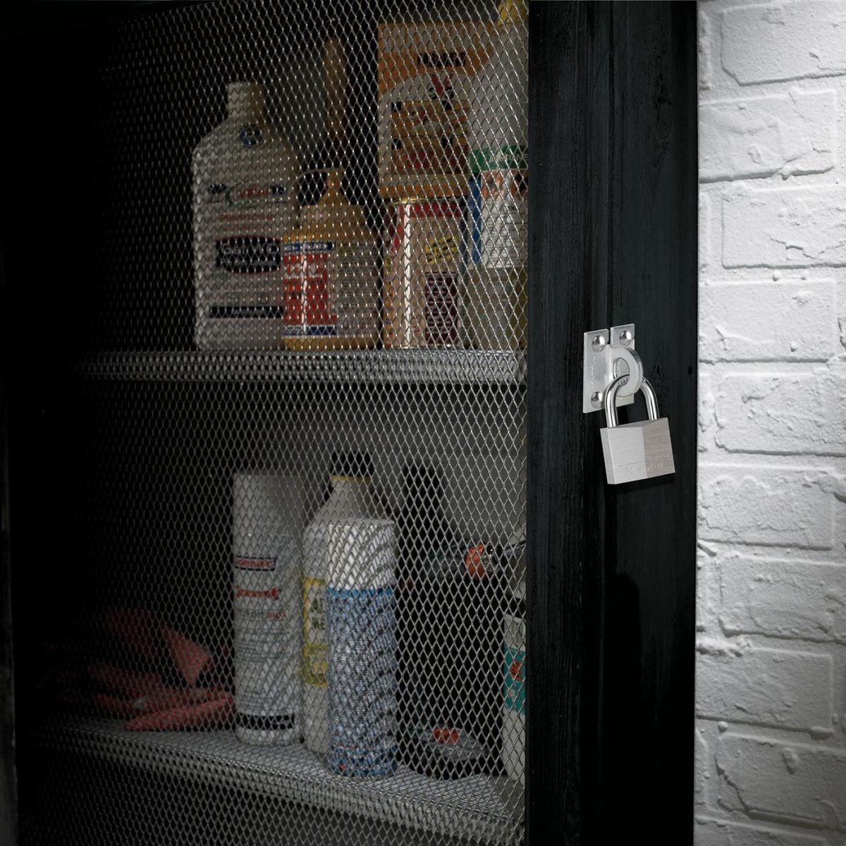 Masterlock Master Lock 914060REURD Set aluminium hangslot 40mm en 2 hangslotogen