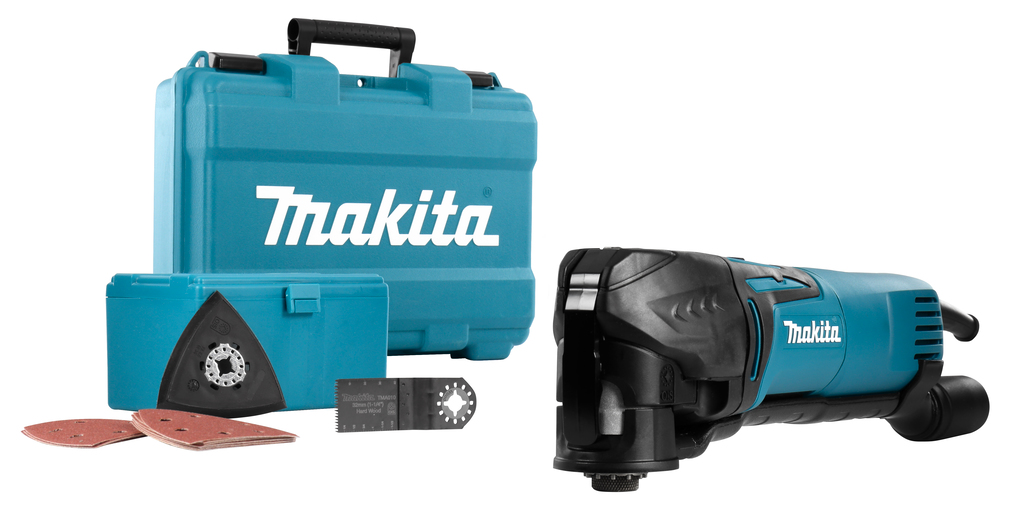 Makita TM3010CX15 Multitool + accessoires in koffer - 320 Watt