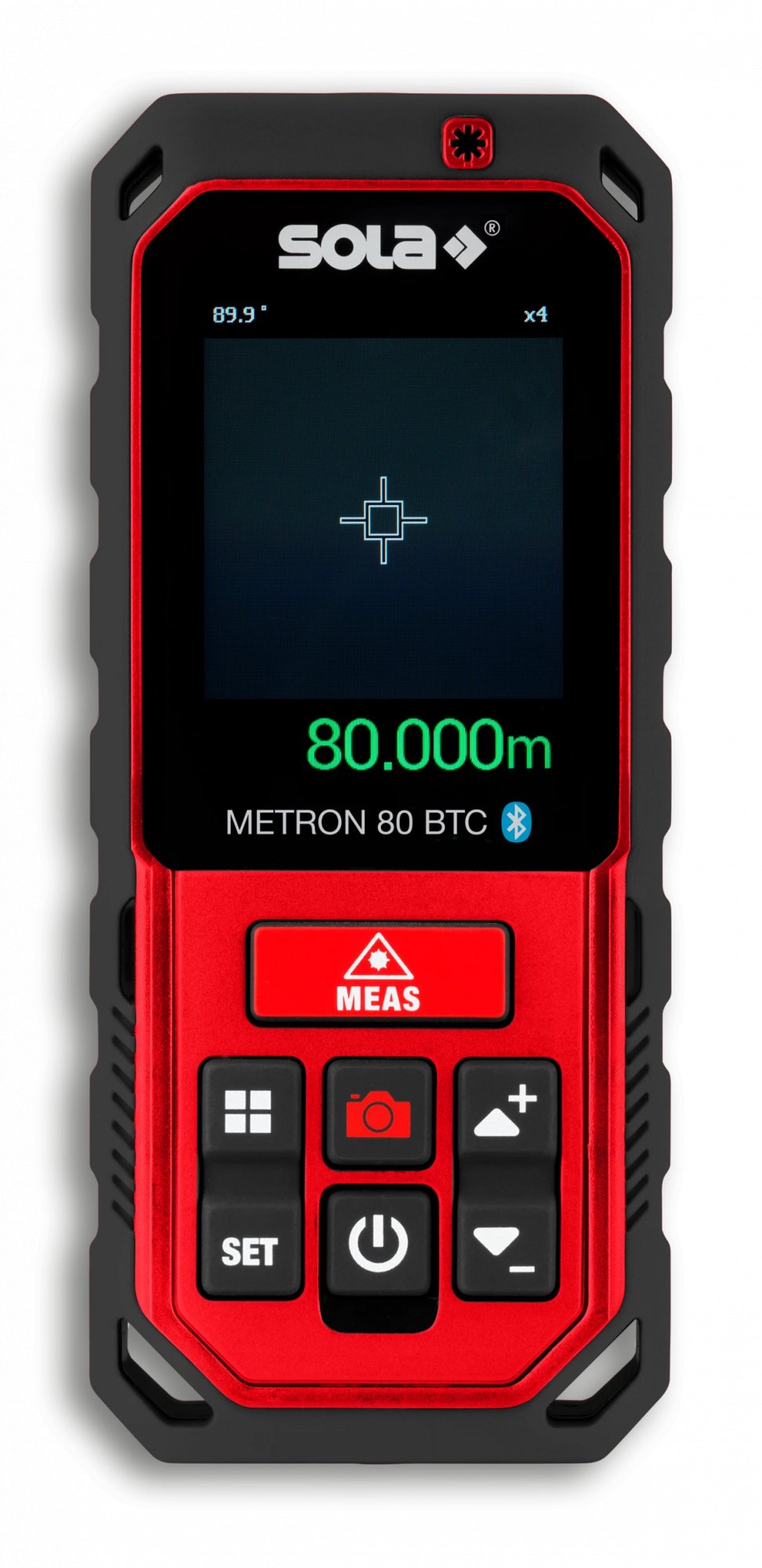 Sola METRON 80 BTC Laser afstandsmeter in tas - Bluetooth - 80m