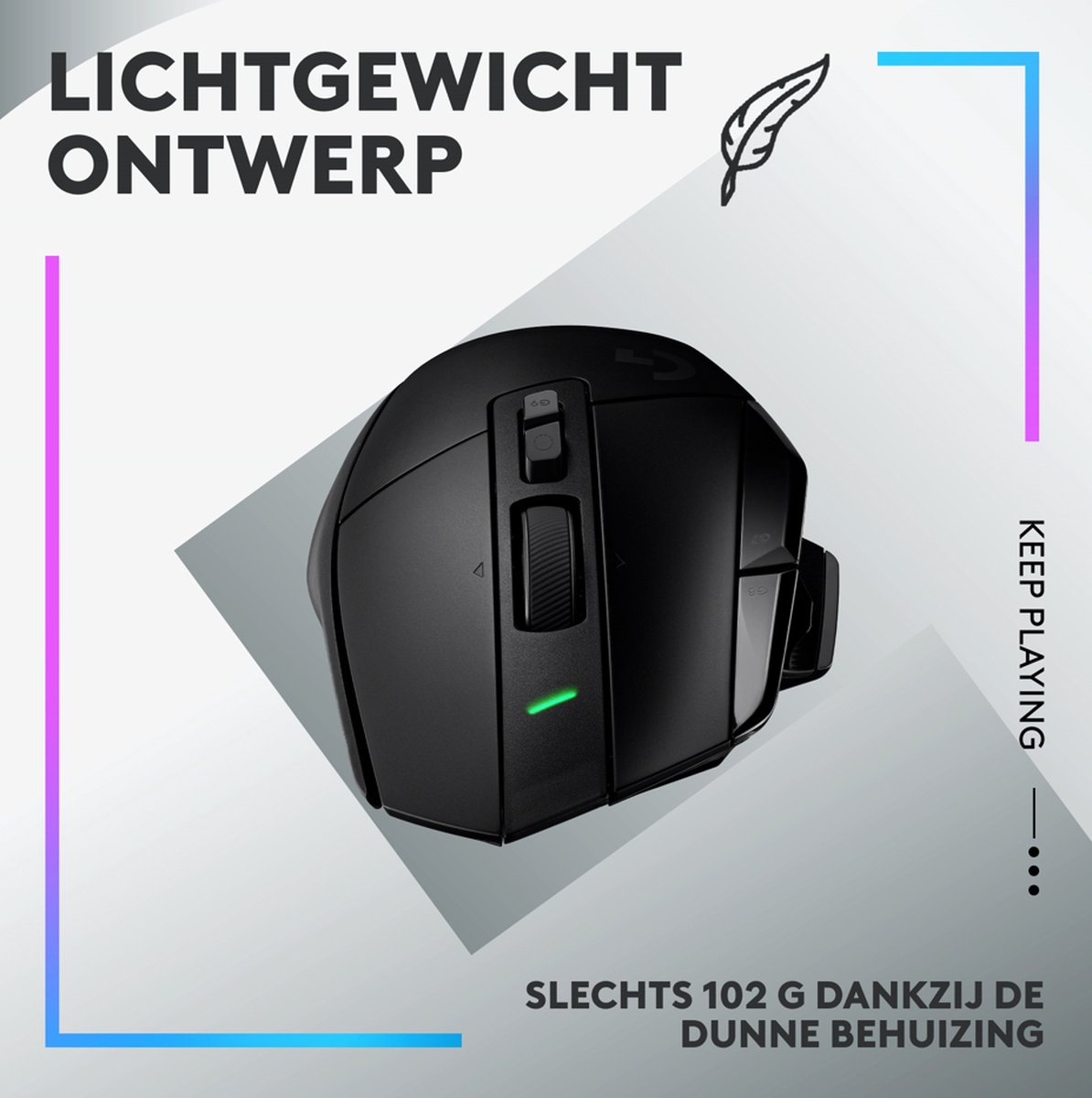 Logitech G G502 X Lightspeed Zwart
