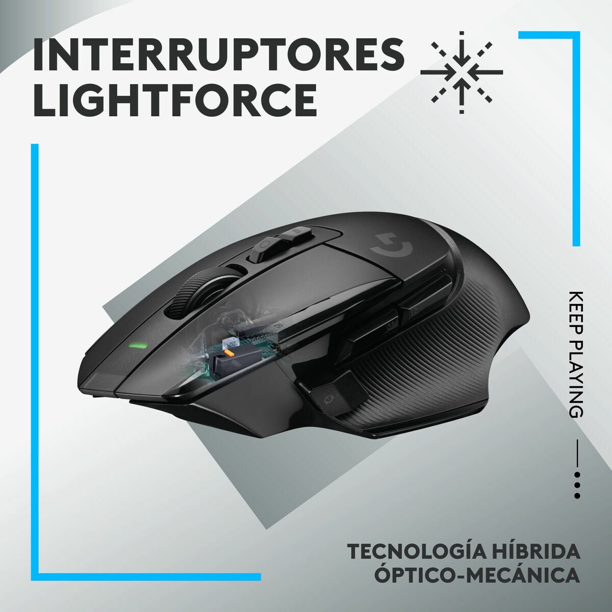 Logitech G G502 X Lightspeed Zwart