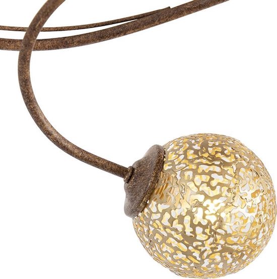 Paul Neuhaus GRETA 6395-48 Plafondlamp LED, Halogeen G9 160 W Roest, - Bruin