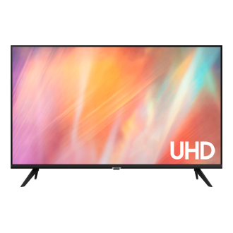 Samsung TV AU7025 Crystal UHD 125 cm 50” 4K Smart TV (2022) - Black, Black - Negro