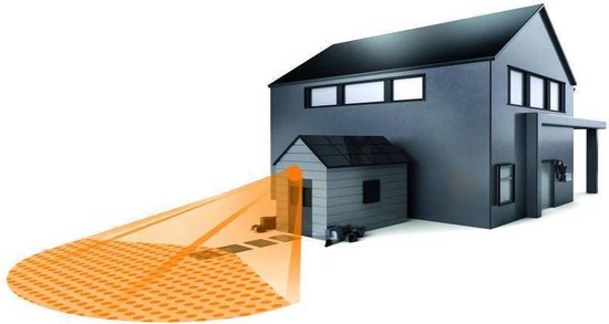 Steinel 600419 Plafond, Wand Bewegingsmelder 120 Â° Relais IP54 - Zwart