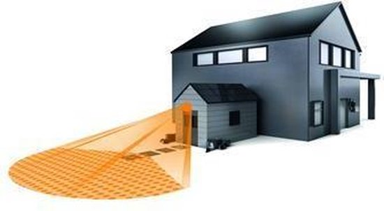 Steinel 600419 Plafond, Wand Bewegingsmelder 120 Â° Relais IP54 - Zwart