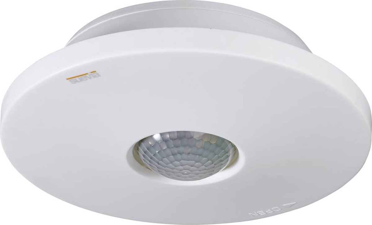 Suevia SU136512 Opbouw (op muur),Plafond Bewegingsmelder 360 Â° IP20 - Wit