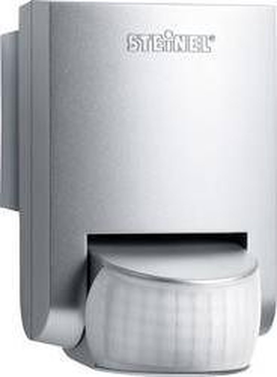 Steinel 660116 Wand, Opbouw (op muur),Inbouw (in muur of meubel) PIR-bewegingsmelder 130 Â° Relais Zilver IP54 - Silver