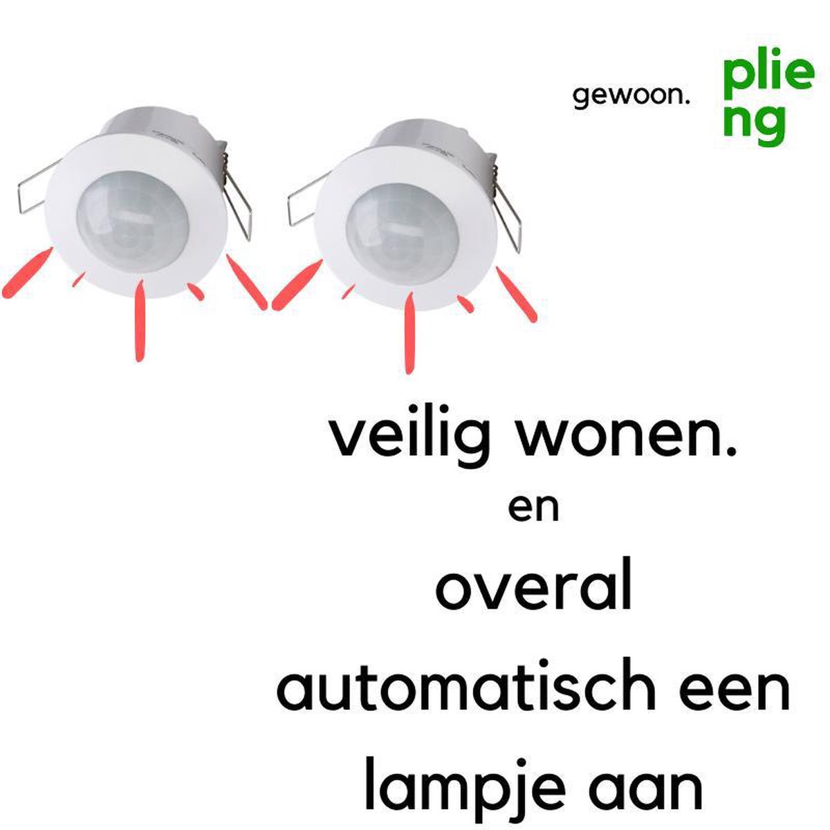 Kopp 824701011 Plafond Bewegingsmelder 360 Â° IP20 - Wit