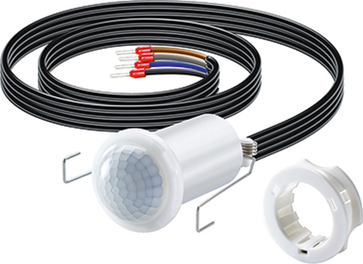 Esylux EP10426001 Inbouw (in muur) Bewegingsmelder (plafond) 360 Â° IP55