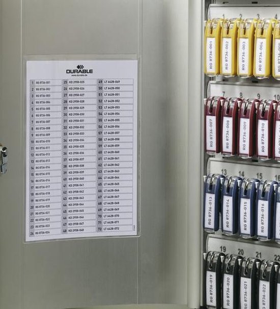 Durable Sleutelkast Aantal haken 72 KEY BOX 72 - 1955 1955-23