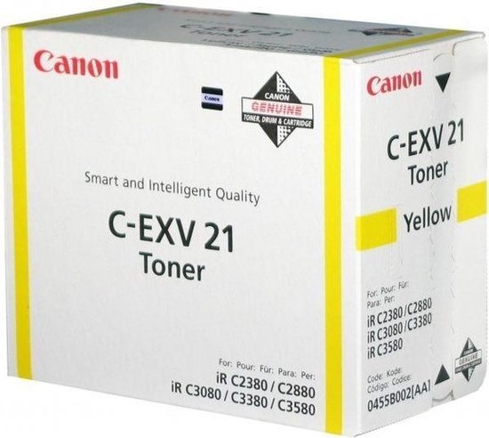 Canon CEXV-21 Tonercartridge - - Geel