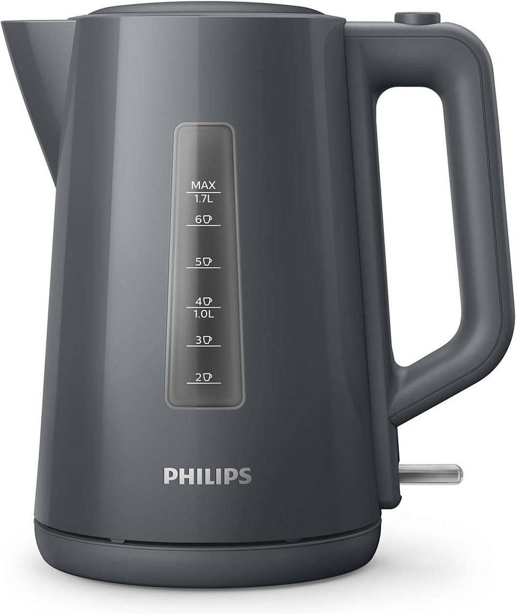Philips - Hervidor Philps Daily HD9318/10 De 1,7 Litros De Capacidad Gris - Zwart