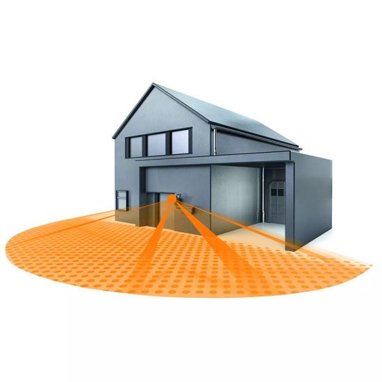 Steinel 603113 Wand PIR-bewegingsmelder Relais IP54 - Zwart