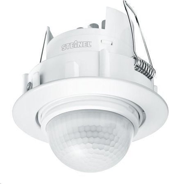 Steinel 601317 Inbouw (in muur of meubel) PIR-bewegingsmelder 360 Â° Relais IP20 - Wit