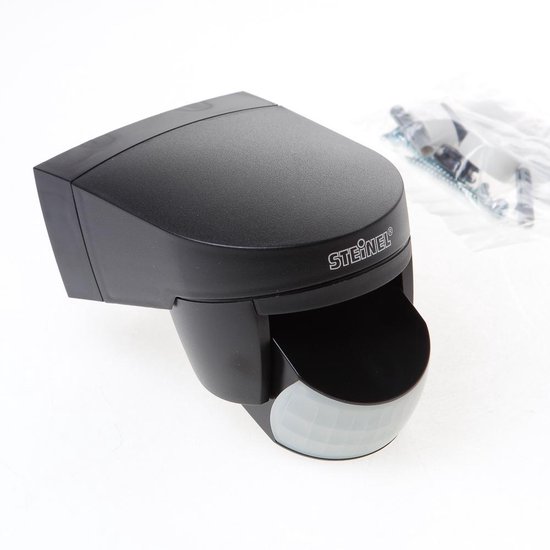 Steinel 608811 Wand, Opbouw (op muur) PIR-bewegingsmelder Relais IP54 - Zwart