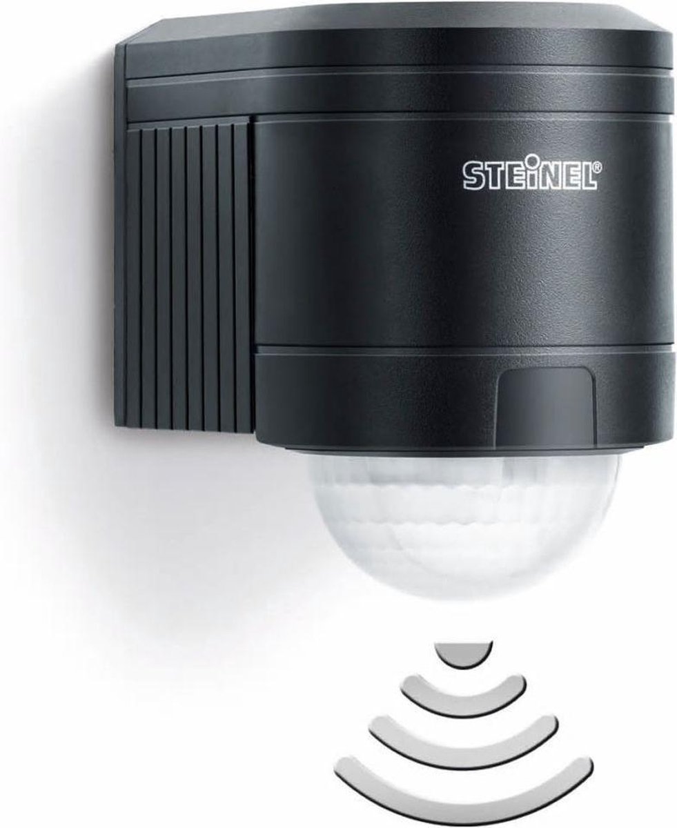 Steinel 602710 Opbouw (op muur),Wand PIR-bewegingsmelder Relais IP54 - Zwart