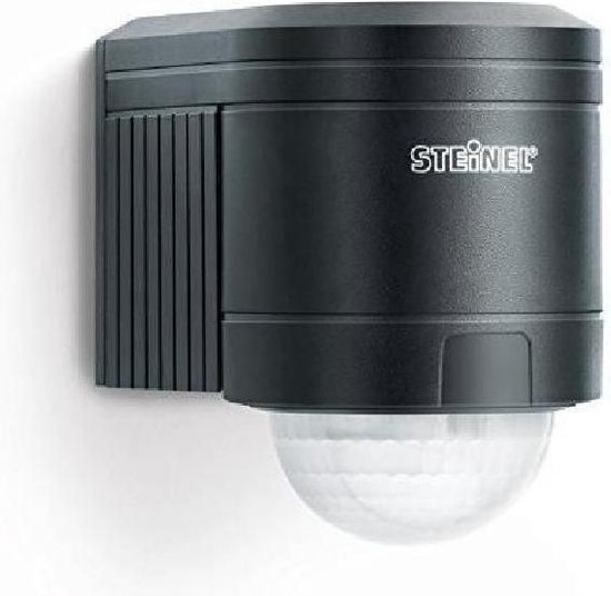 Steinel 602710 Opbouw (op muur),Wand PIR-bewegingsmelder Relais IP54 - Zwart