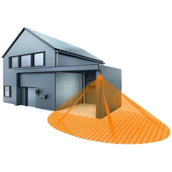 Steinel 602819 Opbouw (op muur),Wand PIR-bewegingsmelder Relais IP54 - Wit