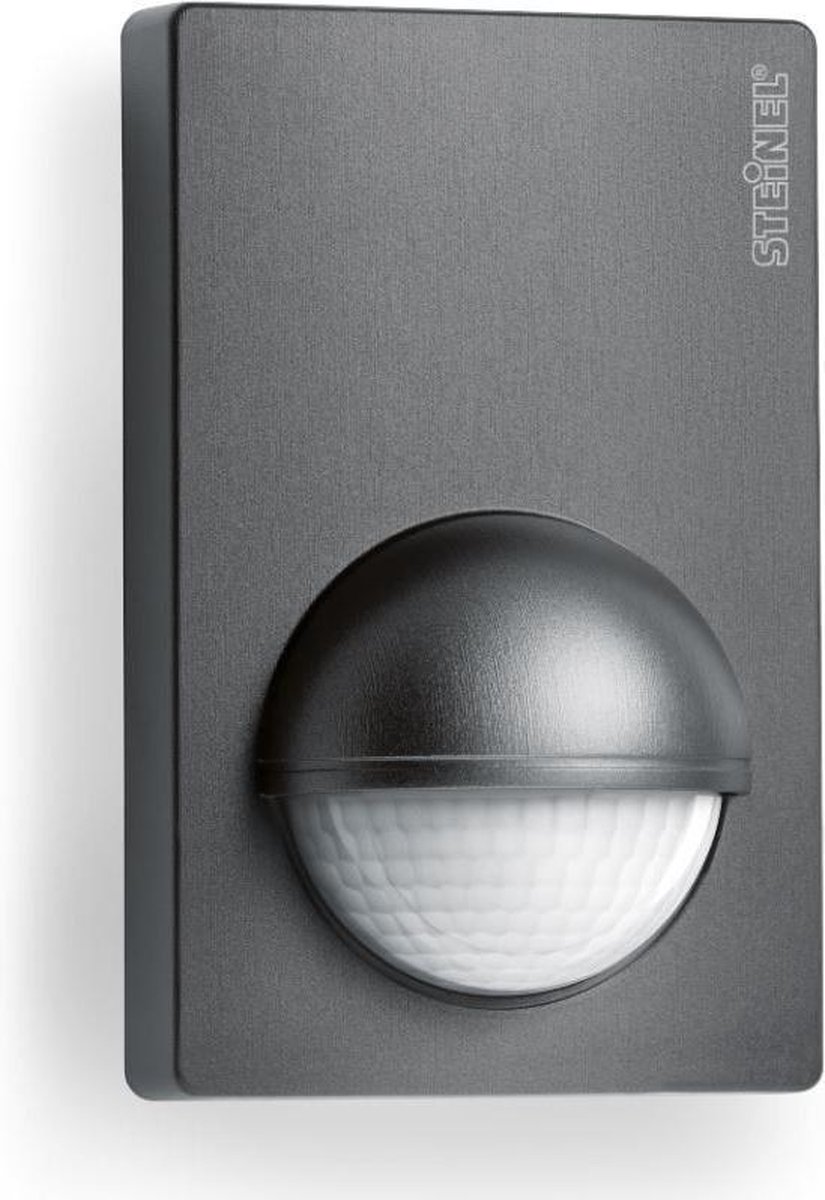 Steinel 034580 Wand PIR-bewegingsmelder 180 Â° Relais Antraciet IP54 - Grijs