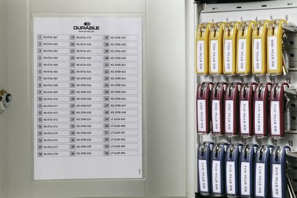 Durable Sleutelkast Aantal haken 36 KEY BOX 36 - 1952 1952-23