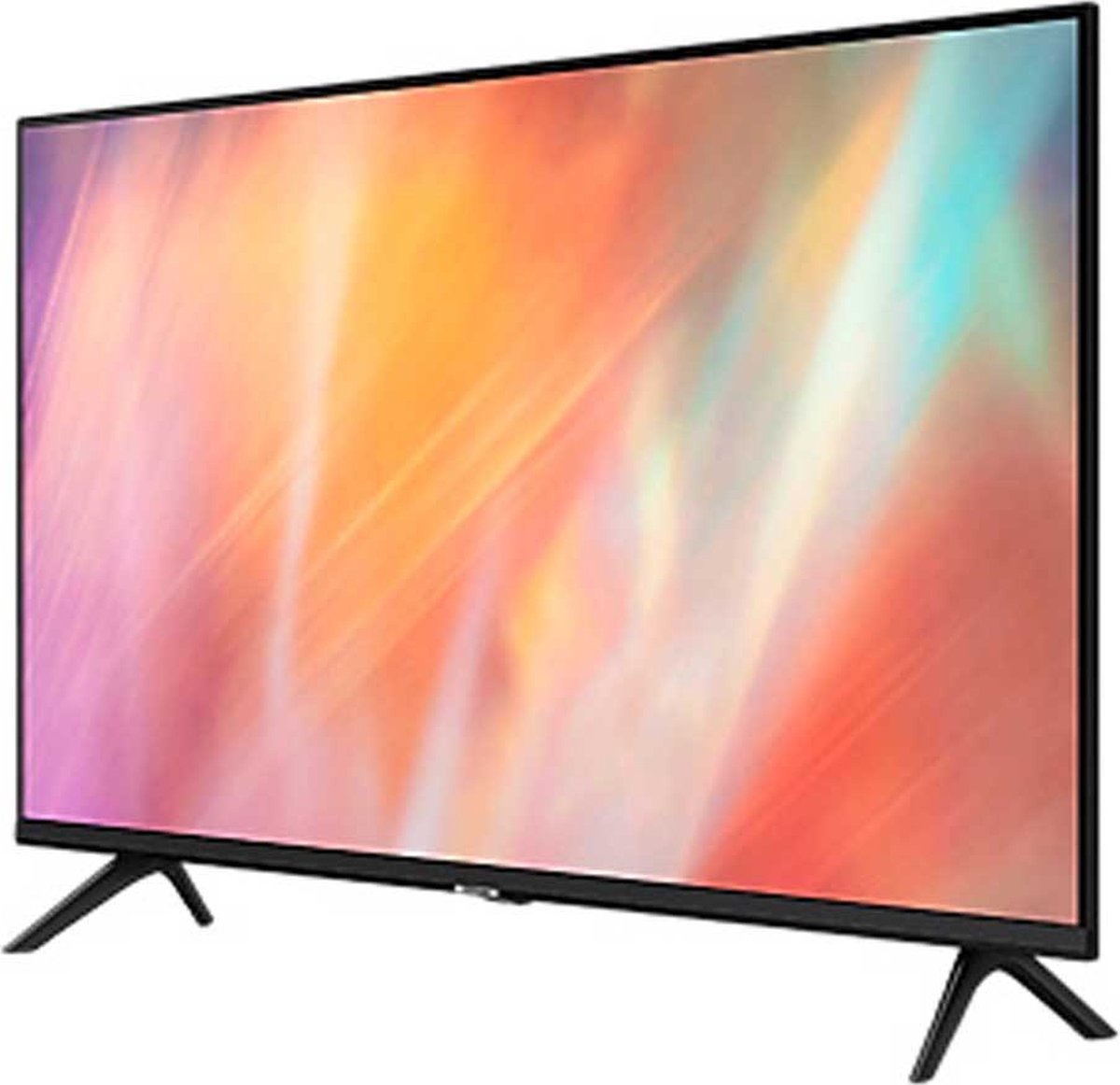 Samsung TV AU7025 Crystal UHD 108 cm 43” 4K Smart TV (2022) - Black, Black - Negro