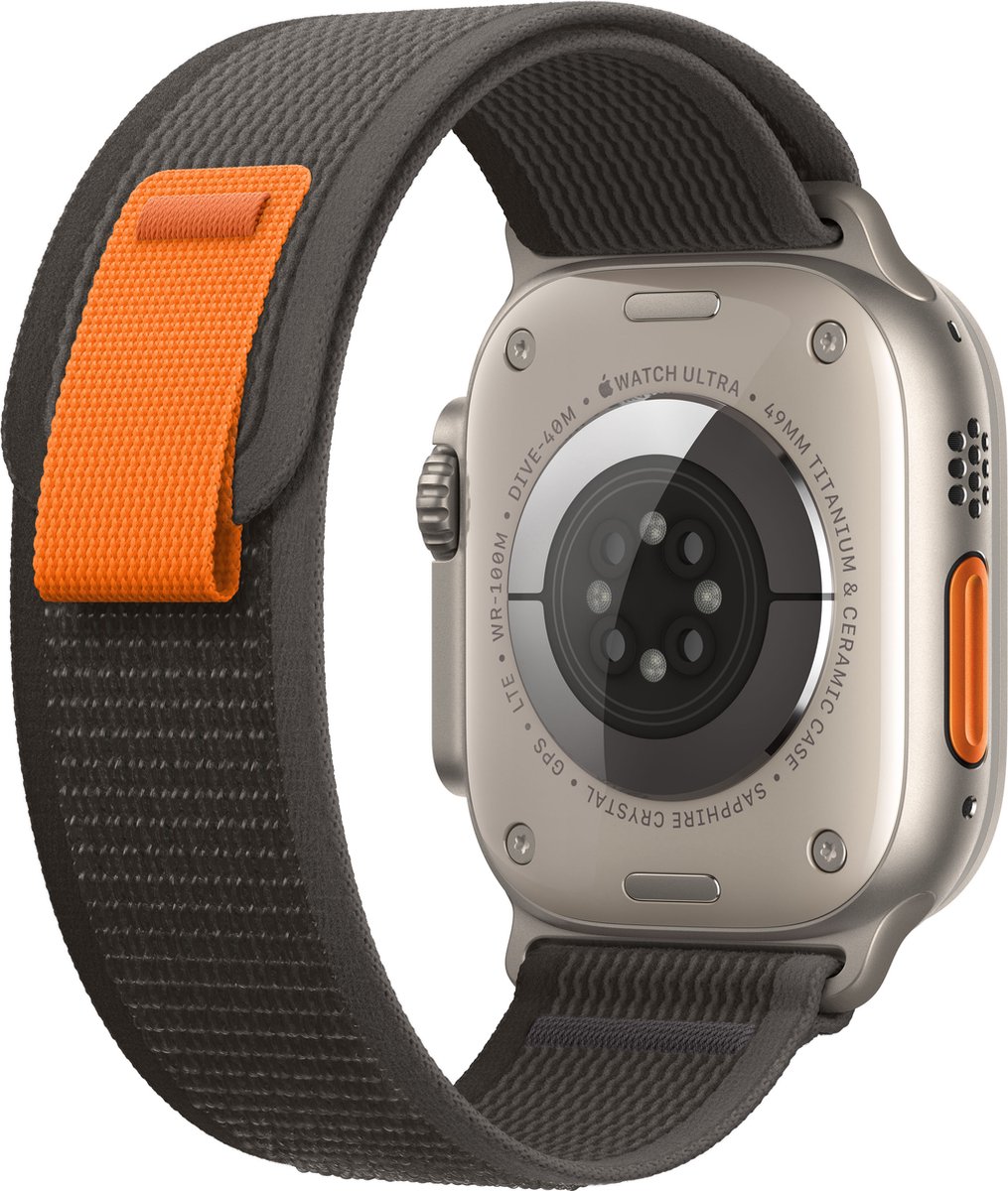 Apple Watch Ultra 49 Mm Black medium/large Trail Loop
