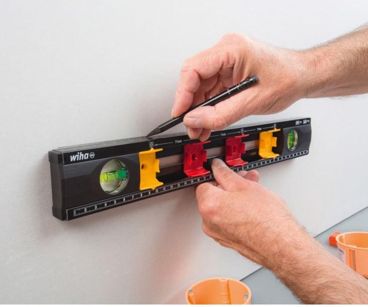 Wiha 42074 Waterpas voor elektriciens 40 cm