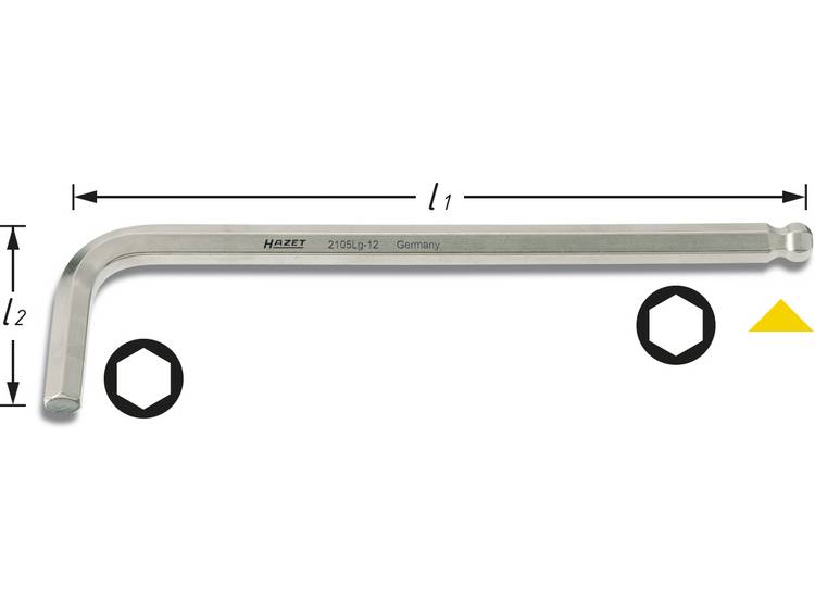 Hazet Haakse schroevendraaier Inbus 2.5 mm