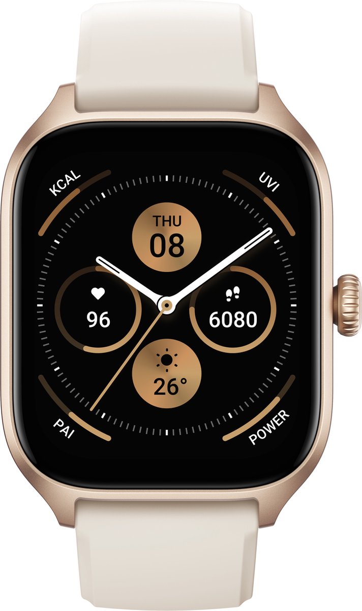 Amazfit - GTS 4 Misty White Smartwatch