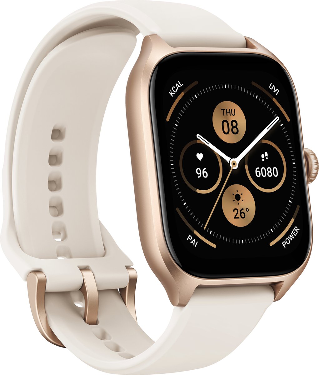 Amazfit - GTS 4 Misty White Smartwatch