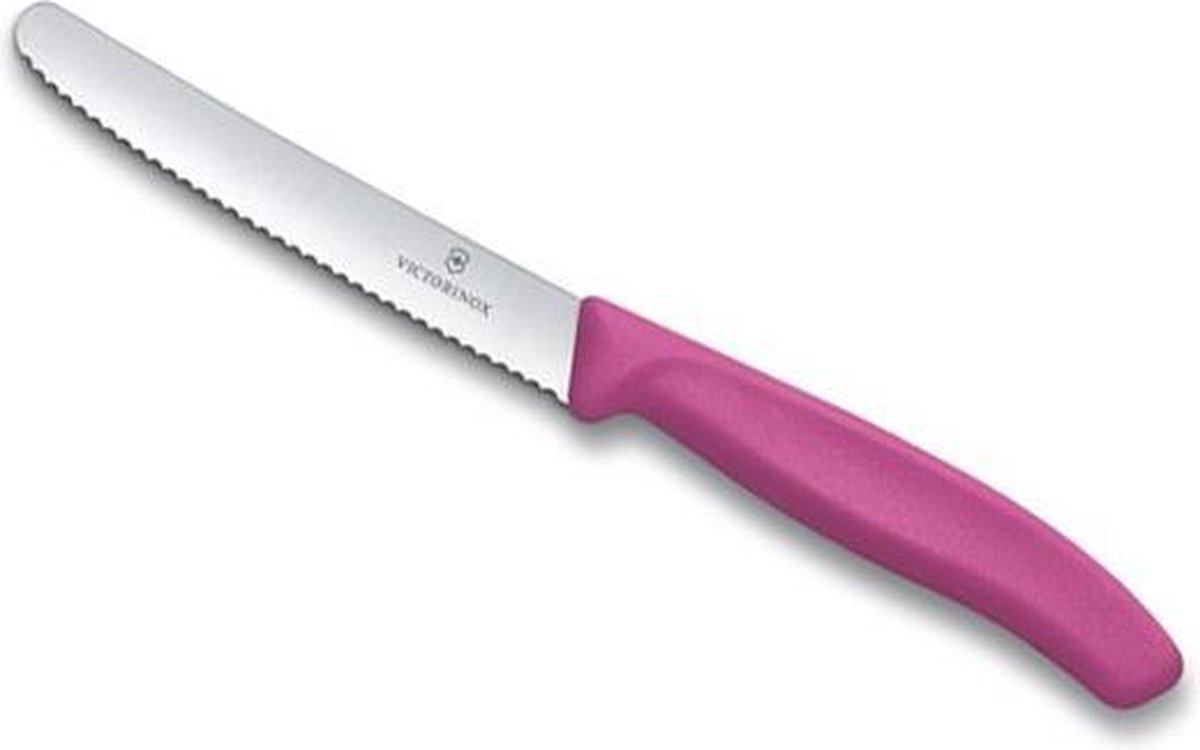 Victorinox 6.7836.L115 Tomaten- en worstmes - Roze