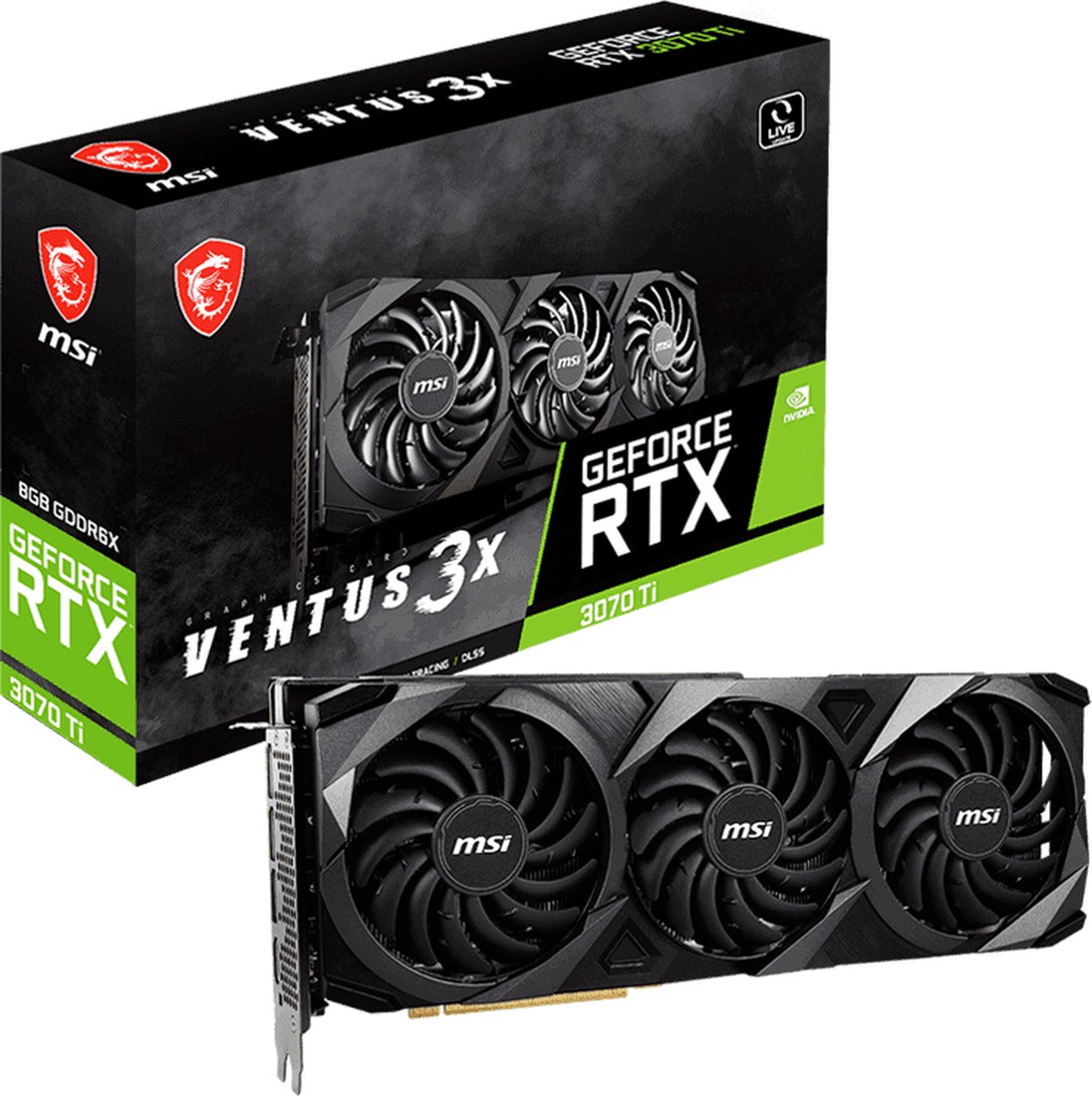 MSI GeForce RTX 3070 Ti VENTUS 3X 8G OC