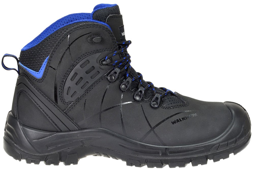 Walkmate Parijs | Zwart/Blauw | veter hoog | airplus | S3 SRC | Maat 43 - 56636.43