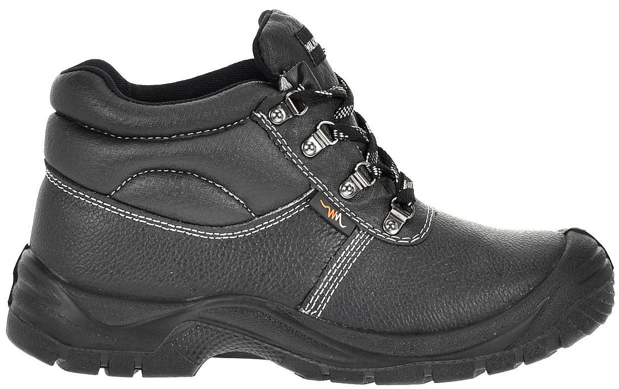 Walkmate Oslo | Zwart | halfhoog veter | S3 | Maat 42 - 63670.42