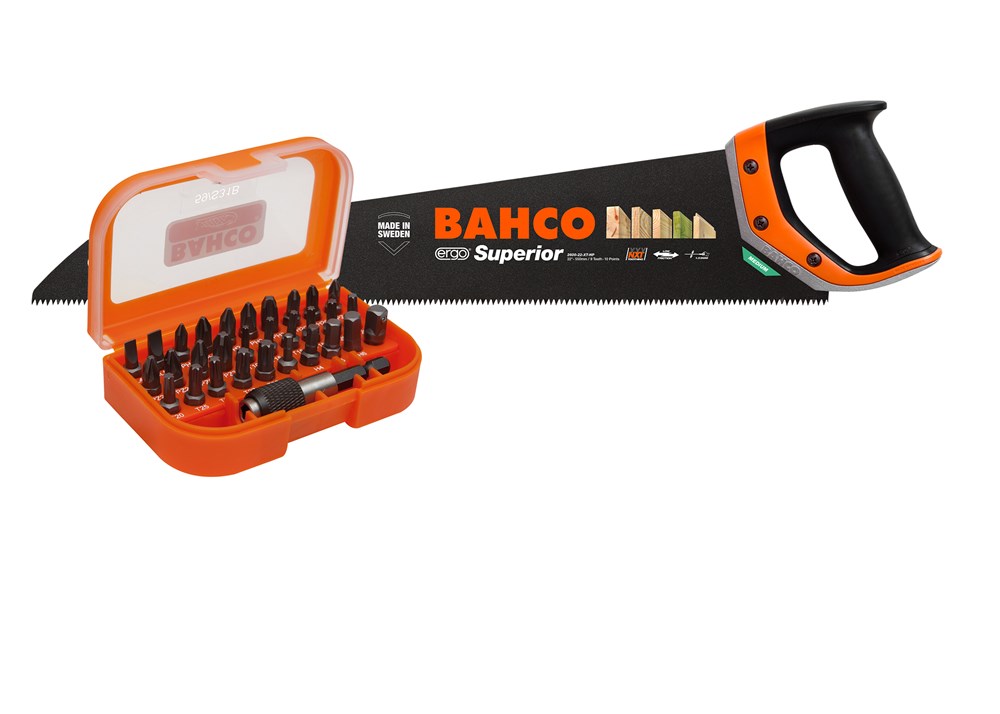 Bahco Handzaag HP normaal werk + bitset | 2600-22+59/S31B 22 | 550MM | 2600-22-59/S31B