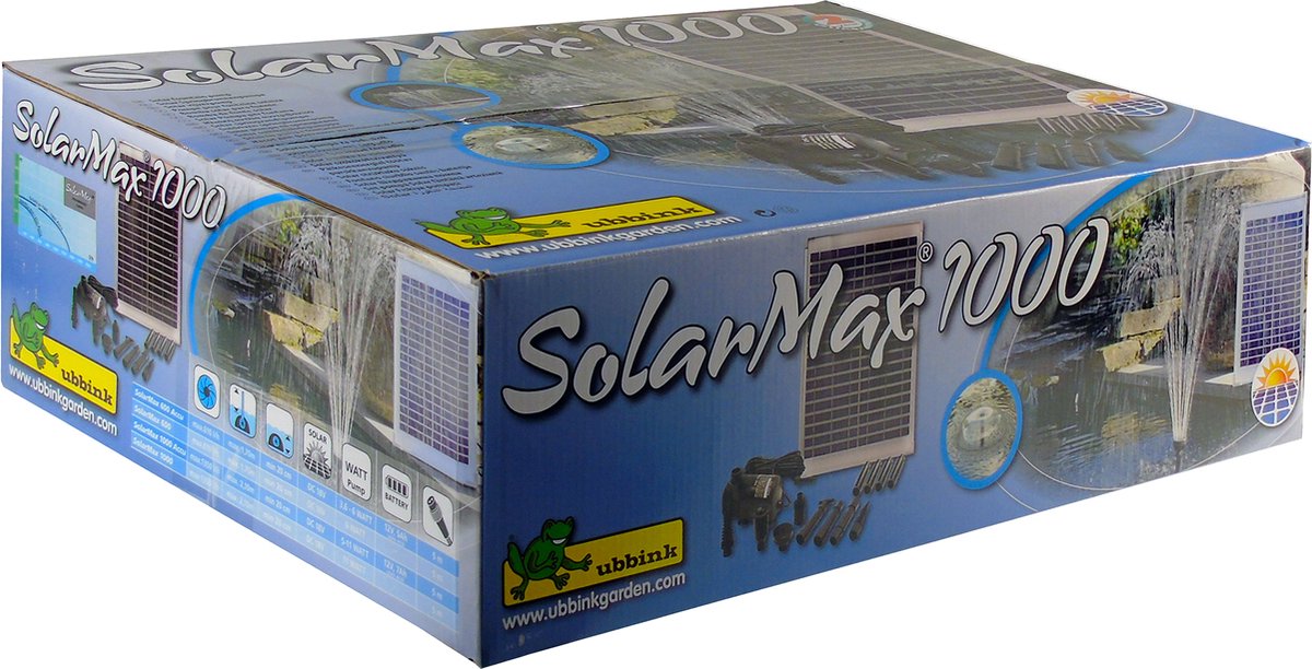 Ubbink SolarMax 1000 - Zwart