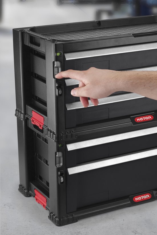 Keter 237007 Gereedschapswagen Kleur (specifiek): - Zwart