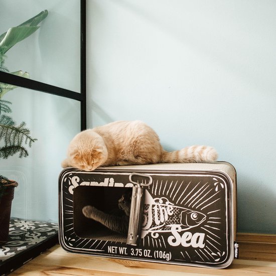 District 763 Krabmeubel Sardine - Zwart