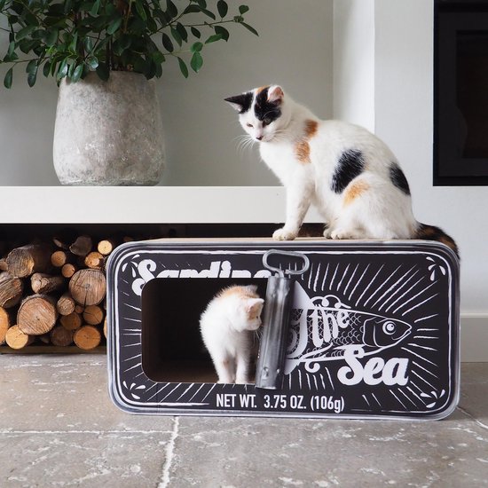 District 763 Krabmeubel Sardine - Zwart