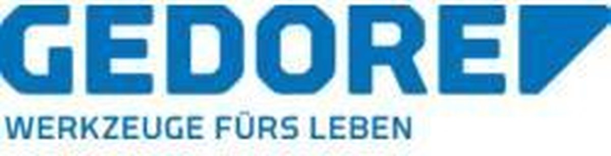 Gedore 2950529 Gereedschapskist (leeg) Kunststof, Transparant - Zwart