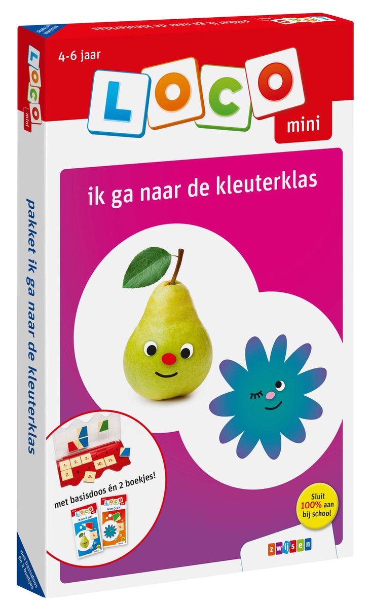 Zwijsen Loco mini pakket ik ga naar de kleuterklas